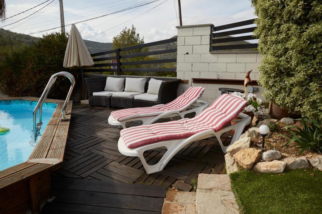 Amazing Vila Close To Sitges, Jacuzzi, Swimming Pool & Exellent Views Оливелья Экстерьер фото